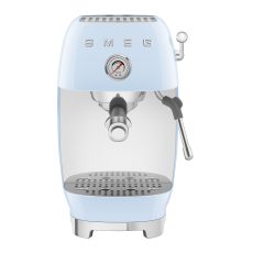 SMEG ESPRESSO KÁVÉFŐZŐ COLD BREW FUNKCIÓVAL, retro, világoskék