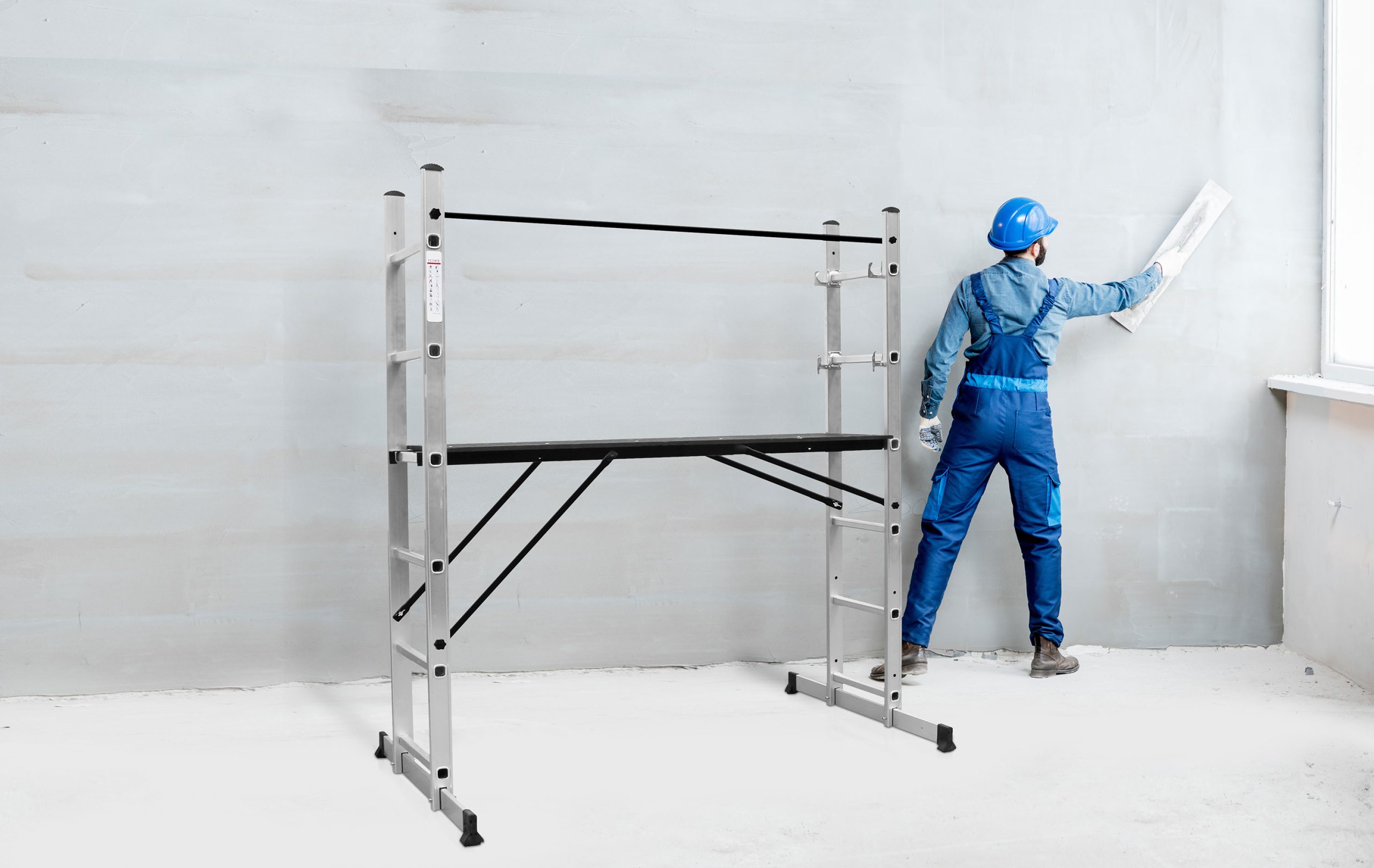 G21 többfunkciós állvány, Handrail 1,96 x 1,59m - Image 12