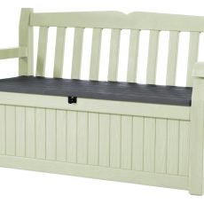 Keter Eden Garden Bench 265L kerti pad, bézs