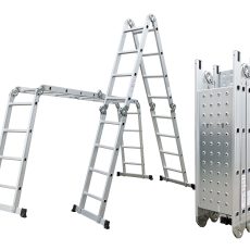 G21 GA-SZ-4x4-4,6M multifunkciós alumínium létra + dobogó