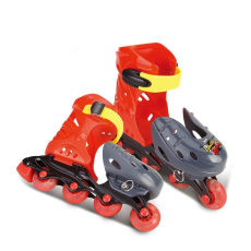 G21 játék - Görkorcsolya állítható mérettel 7" - 8,5" piros és szürke