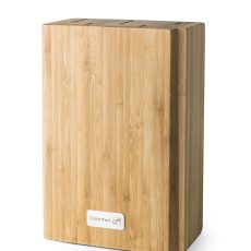 G21 Gourmet  Damascus bambusz késtartó - 5 késnek