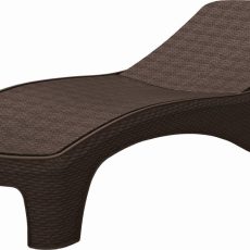 Keter Atlantic napozóágy , whiskey barna