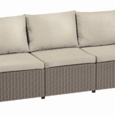 Keter California 3 személyes kanapé, cappucino