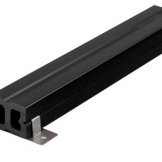 G21 Tartóhasáb 4 x 3 x 300cm, WPC anyag , fekete