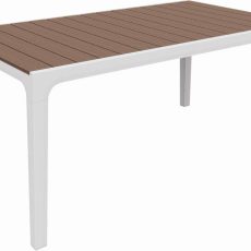 Kerti asztal Keter Harmony fehér / cappuccino