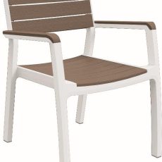 Kerti szék Keter Harmony fehér / cappuccino
