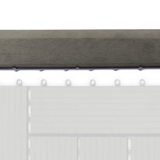 G21 Incana átvezető profil a WPC burkolócsempékhez, 30 x 7,5 cm egyenes