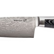G21 Gourmet Damascus Santoku kés, 17 cm