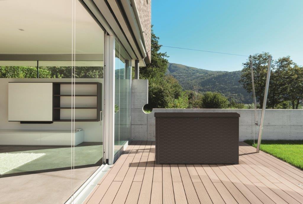 Keter Java 850 L rattan kerti box, barna - Image 2