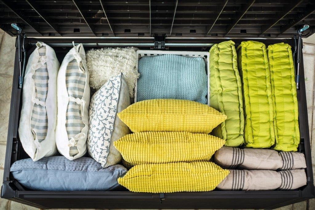 Keter Ontario 850 L wood kerti tároló doboz, grafitszürke - Image 4