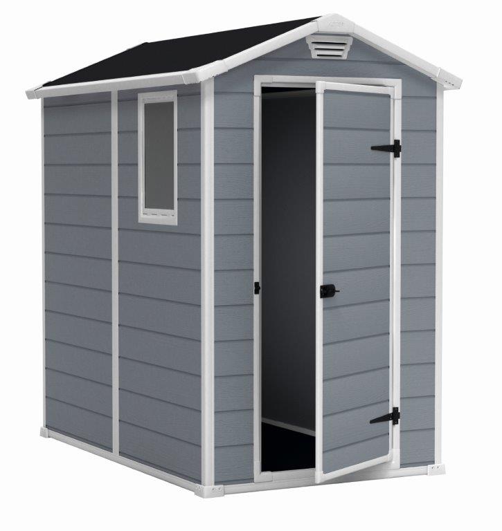Keter MANOR 4 x 6 kerti tároló, szürke - Image 2