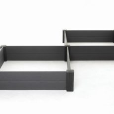 Keter Vista Modular Garden Bed magaságyás, kettős csomagolás, szürke