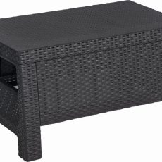 Keter Corfu II kerti asztal, grafitszürke