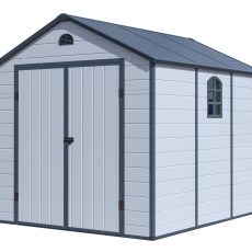 G21 Boston 670 kerti ház- 241 x 278 cm, műanyag, világosszürke