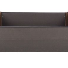 G21 Crop magaságyás 106 x 106 x 27, WPC, Ében