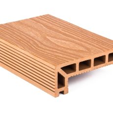 G21 elzáró kültéri burkolólap, 2,5 x 14 x 400 cm, Light Wood, WPC