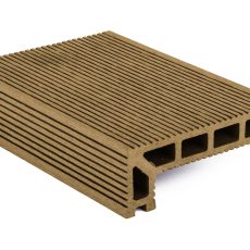 G21 elzáró kültéri burkolólap, 2,5 x 14 x 400 cm, Cumaru WPC anyag