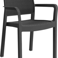 Keter Samanna műanyag szék, grafitszürke