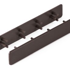 G21 takaró a WPC burkolathoz, műanyag, Dark Wood