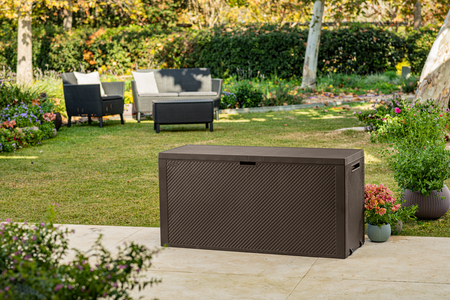 Keter Emily 270L kerti doboz, barna - Image 2