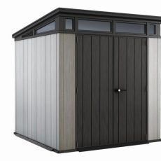 Kerti fészer Keter Artisan 7x7 grafit/szürke, padlóval, 2. osztály