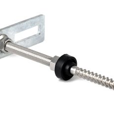 G21 tetőcsavar M10, 250 mm-es csavar, hullámos tetőhöz, komplett szett