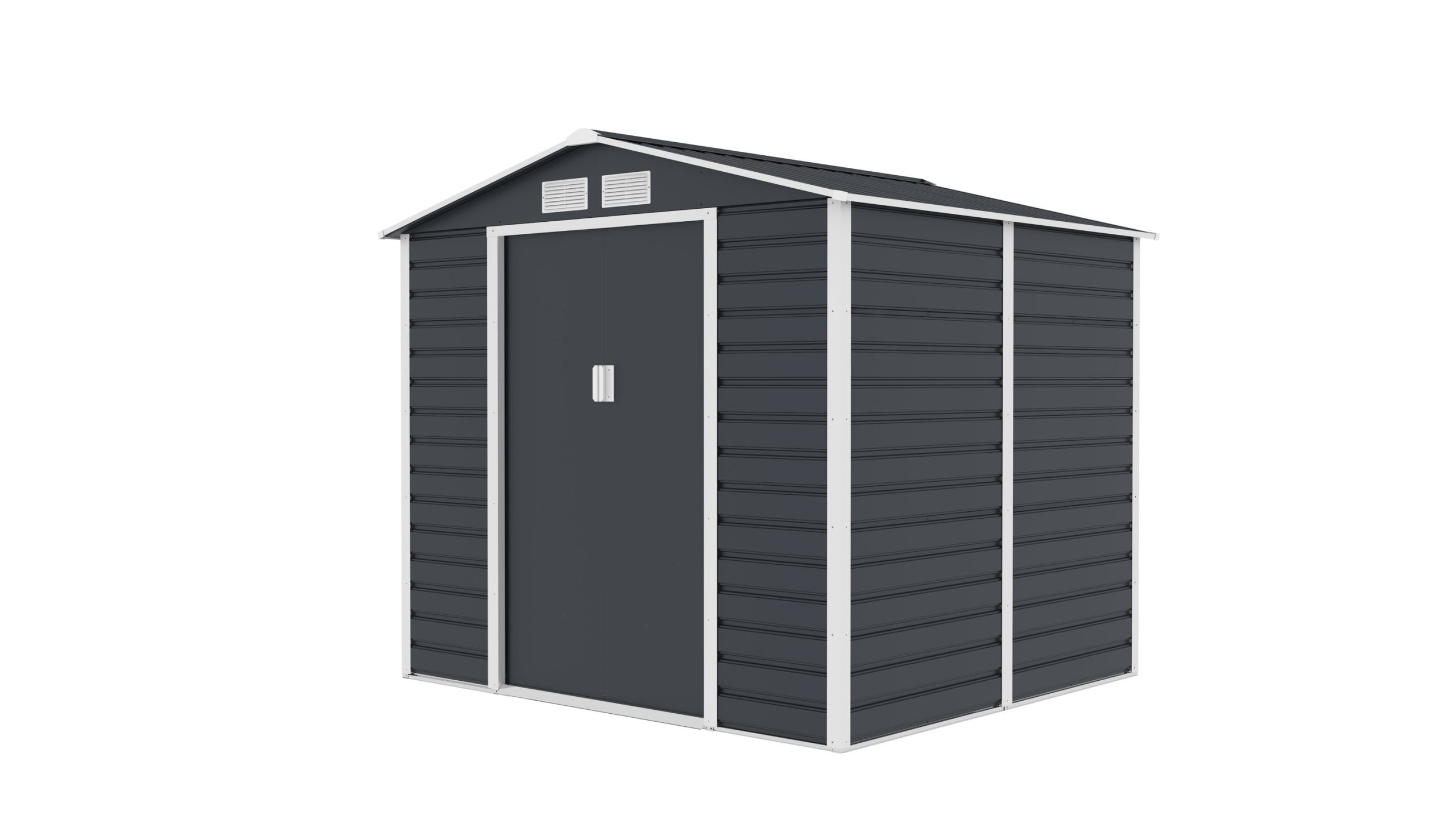 G21 GAH 407 kerti tároló 213 x 191 cm, antracit - 63900690 - Image 3