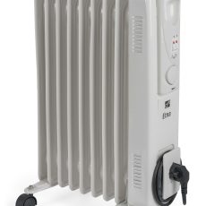 G21 Etna olajradiátor fehér, 9 elem, 2000 W