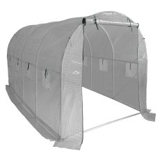 G21 200 x 400 x 200 cm, fóliasátor, fehér