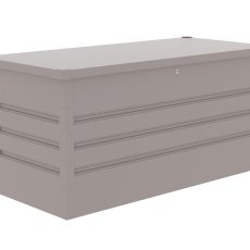 Kerti láda G21 Denver 400 L, szürke fém