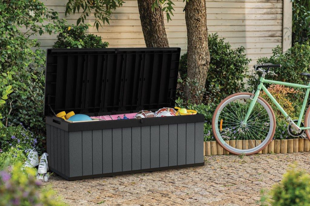 Keter Darwin 380L szürke kerti láda - Image 2