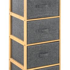 G21 bambusz fiókospolc 5 kosárral