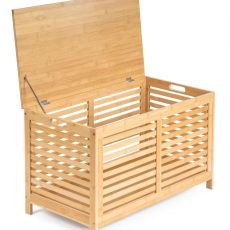 Tároló doboz G21 76 x 40 x 45 cm, bambusz