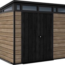 Kerti ház Keter PENT Signature 9x7 Kőrisfa, padlóval