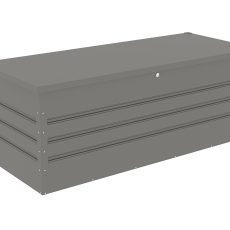 Kerti doboz G21 Denver 560 L, metálszürke