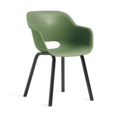 Kerti szék Keter Noa cup oliva színű, fém lábakkal, 2 db