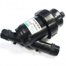 Szűrő fémhálós, 2', kupakkal, 20 m3/h, 155 mesh/100 mikron