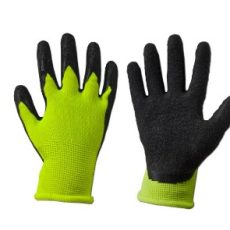 Védőkesztyű 2 LEMON, latex.