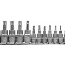 YATO Bithegy dugófejjel Torx 12 r. (1/4  col L=37mm T8-T30, 3/8 col L=48mm T40-