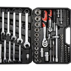 YATO - YT-12691 Dugókulcs készlet 82 részes 1/2 col: 14-24 mm, 1/4 col: 4-14 mm CrV