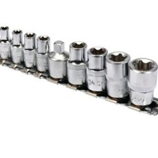 YATO Dugókulcs klt.9r TORX 1/4 col E5-E8 3/8 col E10-E16