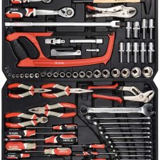 YATO Szerszámkészlet 79 részes 1/2 col 1/4 col CrVCrMo ~