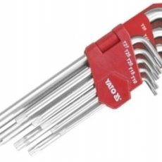 YATO Torx kulcs készlet 9 részes hosszú T10-T50