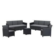 Claire IV 8 személyes kerti bútor garnitúra vigo tárolós asztallal