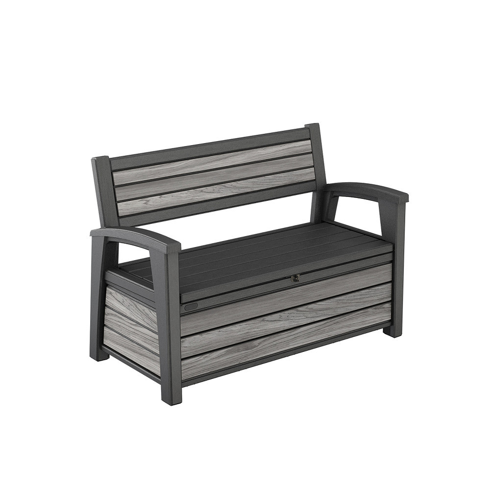 Decocoat műanyag kerti pad/tároló 227 L