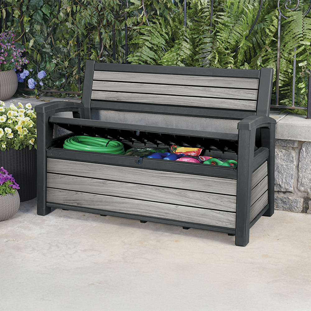 Decocoat műanyag kerti pad/tároló 227 L - Image 4