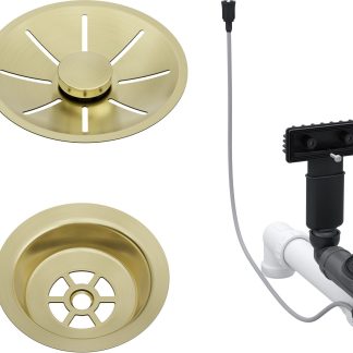 BLANCO lefolyó szett 1x3,5 InFino satin gold exc.