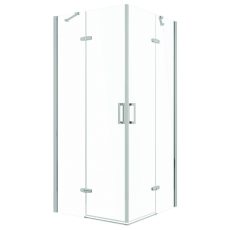 Flow Chrome szögletes nyílóajtós zuhanykabin zuhanytálca nélkül