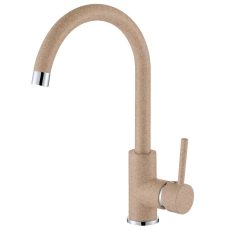 HELIKA Sabia 5523-110  íves álló gránit csaptelep, avena